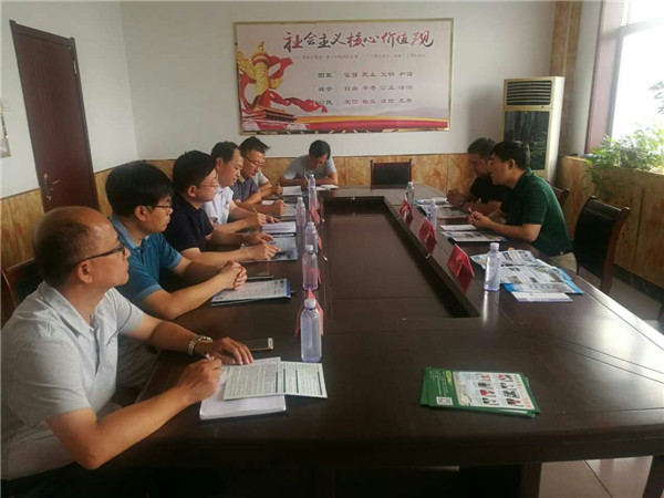 我院与盐山职教中心及青县职教中心洽谈合作办学