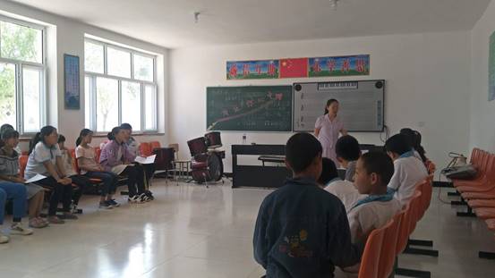 我院派出骨干教师赴北新屯小学开展支教工作
